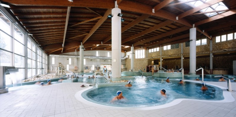 The Balneario de Archena thermal spa baths and hotel complex