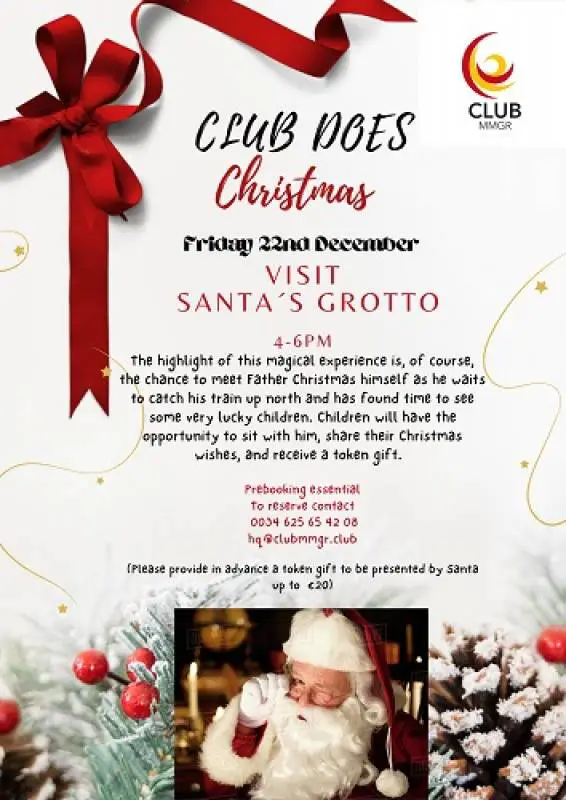 December 22 Club does Christmas at Club MMGR Mar Menor Golf Resort