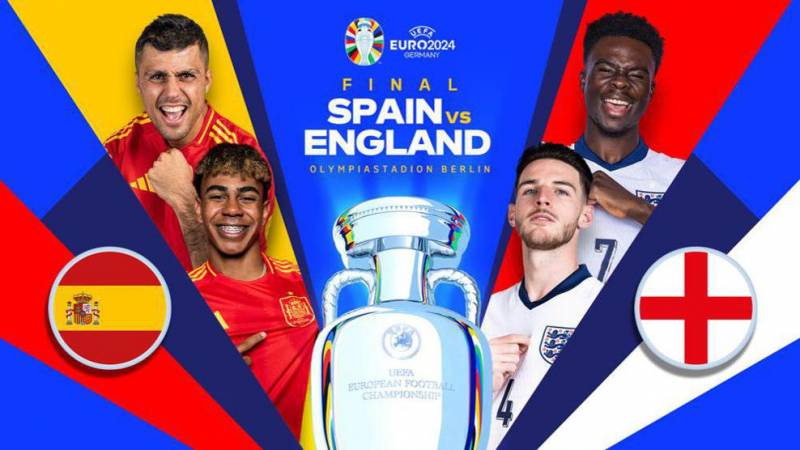 Watch Spain v England in the Euro Final live at Club MMGR Mar Menor Golf Resort