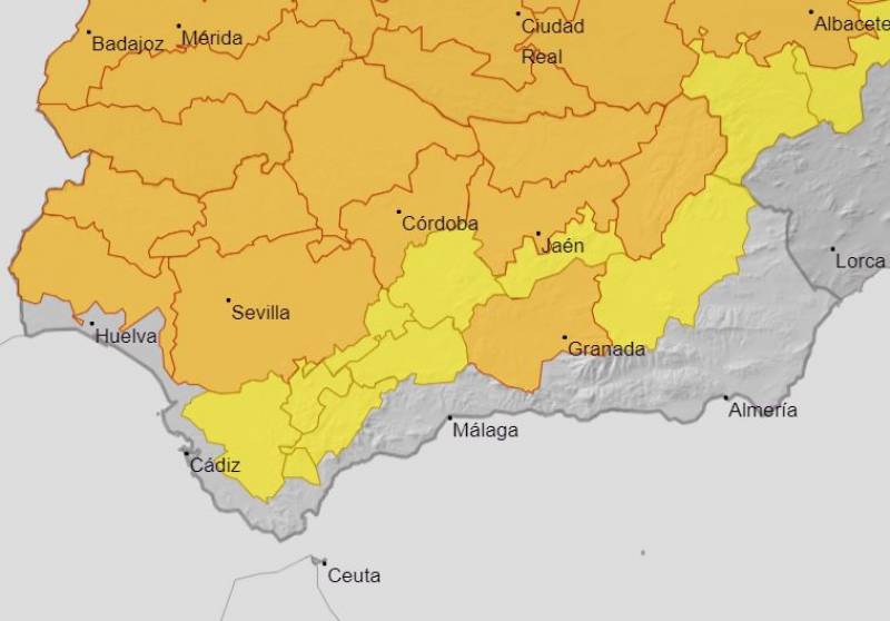 Heatwave continues in Andalusia: Weekly weather forecast July 22-28 