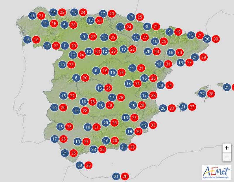 Indian summer forecast in parts of Spain: Weather forecast September 23-26