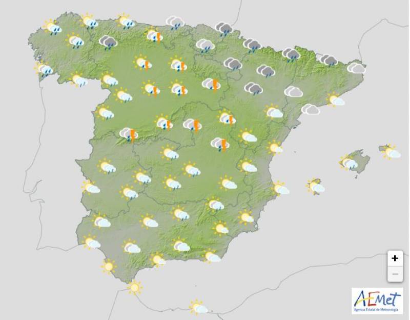 Another week of rain: Spain weather forecast October 14-17