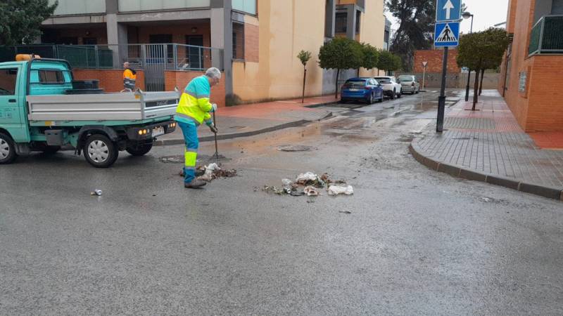 Murcia storm report: Winds and heavy rains cause flood of emergencies