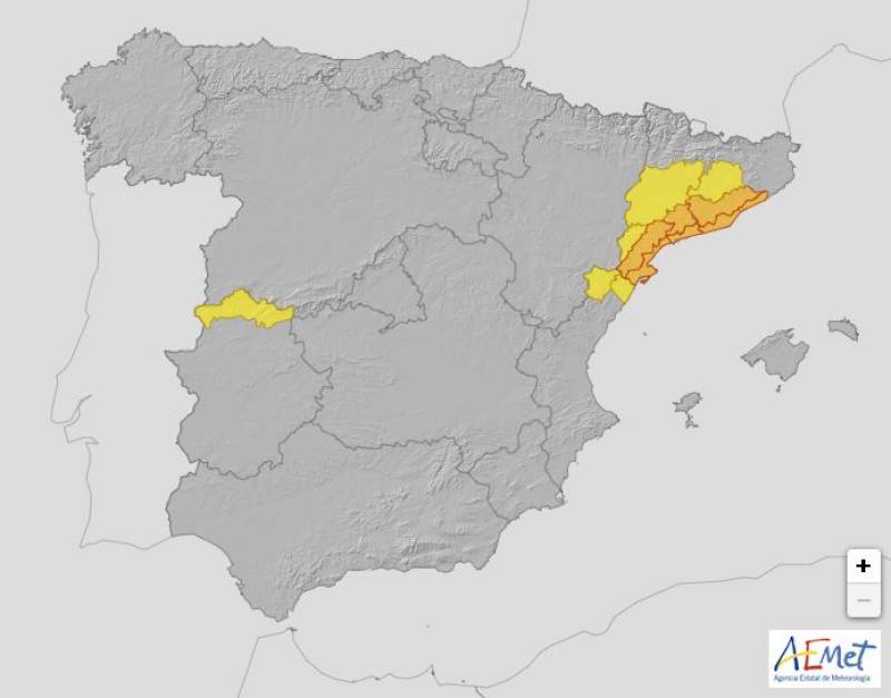 Heavy rain continues after DANA: Spain weather forecast Nov 4-7