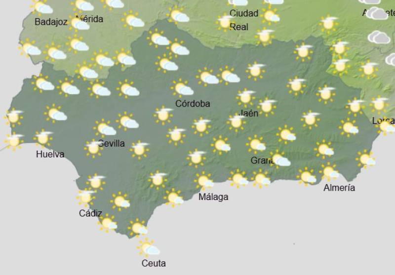 Andalusia weekend weather forecast November 15-17: The sun will come out on Sunday