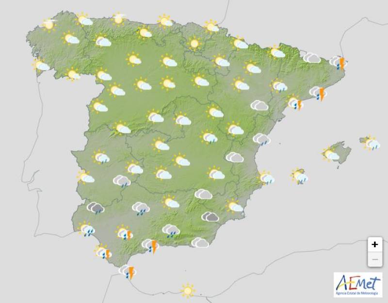 Snow, rain and wintery temperatures: Spain weather forecast Dec 9-12