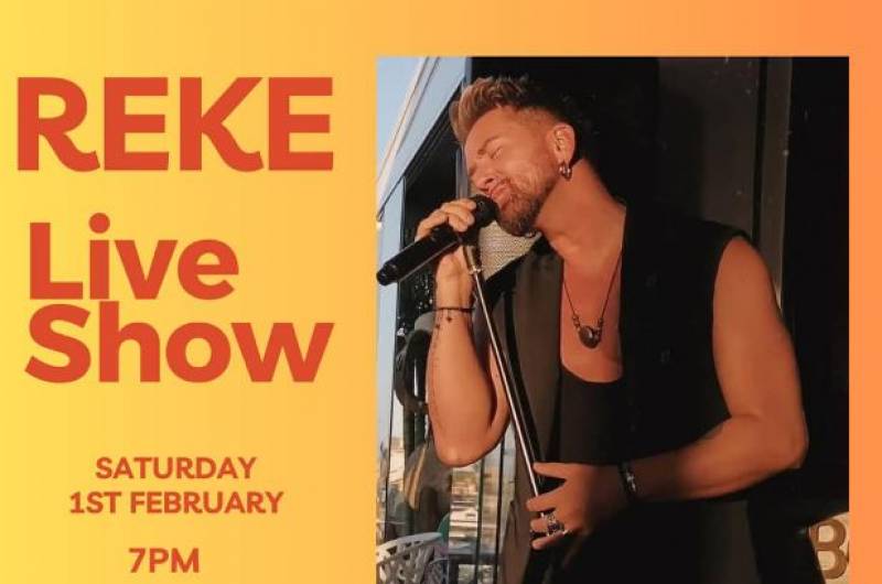 February 1 REKE live at Bokao Bar, Condado de Alhama