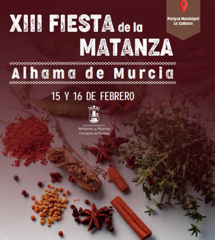 February 15 and 16 Annual Matanza fresh pork festival in Alhama de Murcia