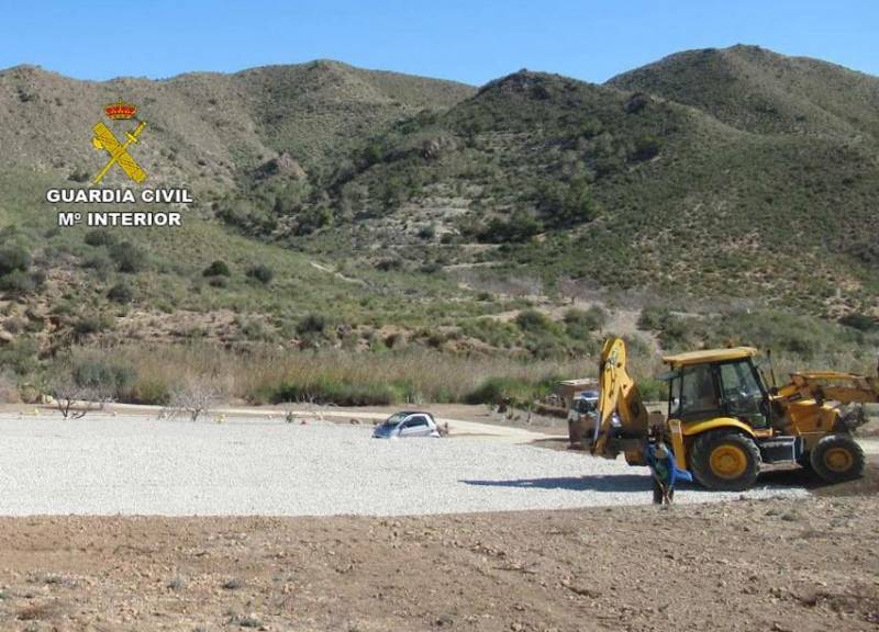 Mazarrón police shut down illegal builds including campsite on protected land