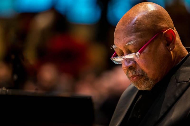 July 16 Kenny Barron with Tyreek McDole and Judith Hill at the 2025 San Javier International Jazz Festival