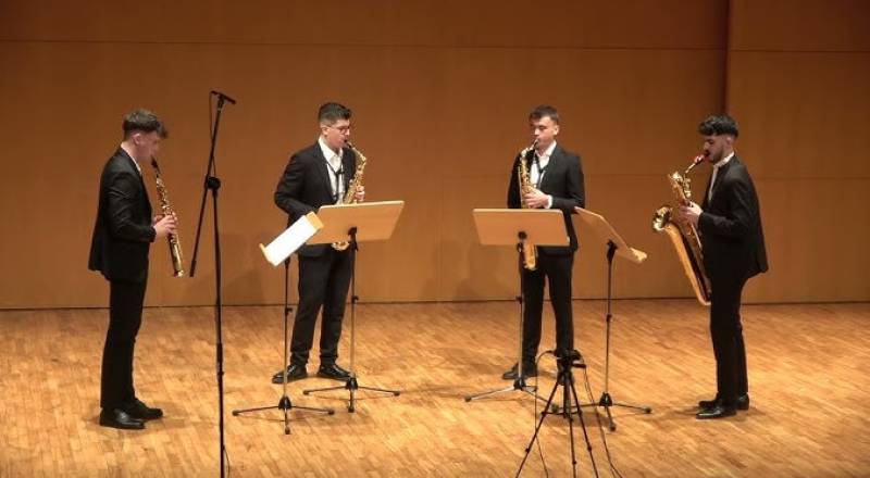 July 1 Free saxophone quartet concert at the Hotel Balneario de la Encarnación in Los Alcázares