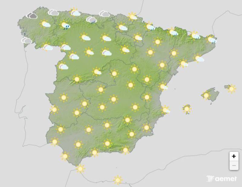 Widespread rain and storms: Spain weather forecast July 10-13