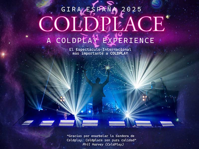 August 16 Free ColdPlace concert in Mazarrón