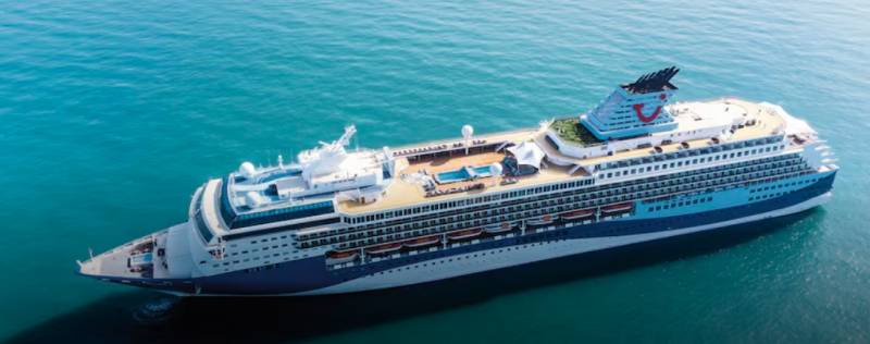 British tourist missing after falling overboard from TUI cruise ship in Spain