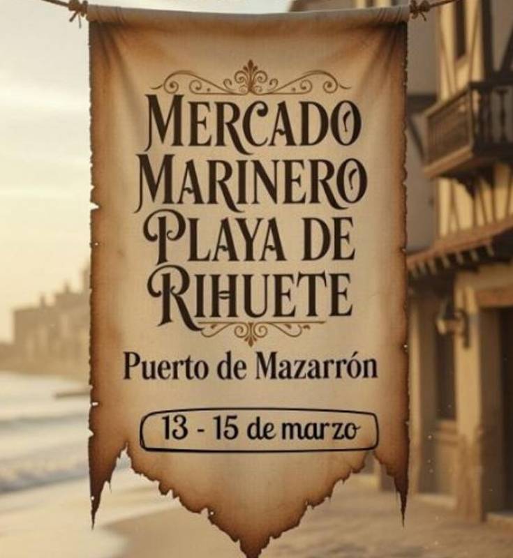 March 13 to 15 Maritime market in Puerto de Mazarrón