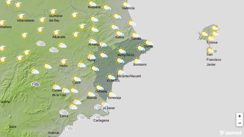 Sun, showers and thunderstorms: Alicante weather forecast May 4-7