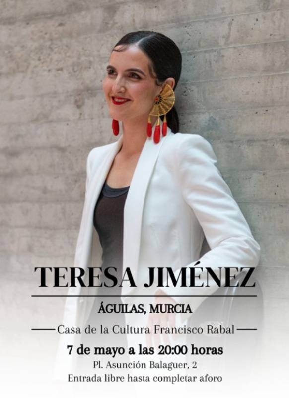 May 7 Free flamenco guitar recital in Águilas