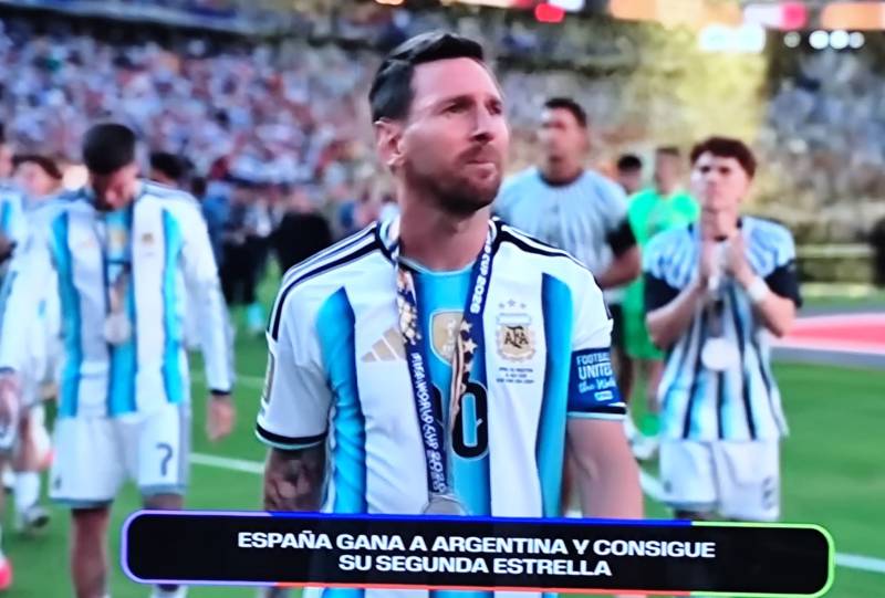Spain are world champions again, but Argentina made sure the final will be remembered for all the wrong reasons too