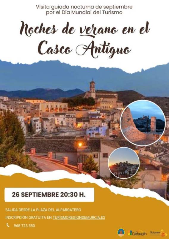 September 26 Free guided evening visit in Cehegín