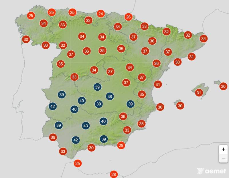 Surprise September heatwave hits Spain: Weather forecast Sept 3-6