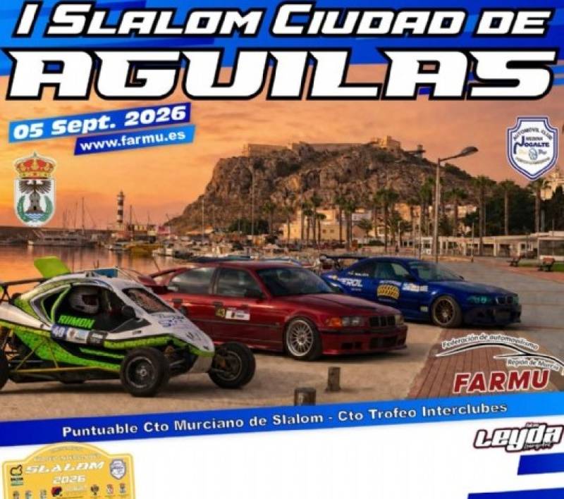 September 5 Slalom motor racing in Águilas
