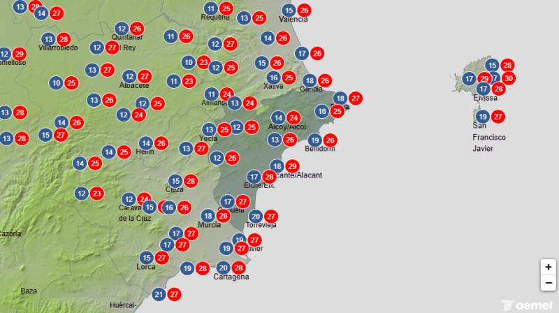 Storms and heavy rain before sunshine returns: Alicante weekend weather forecast September 17-20