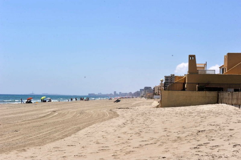 La Manga del Mar Menor beaches: Playa El Pedrucho